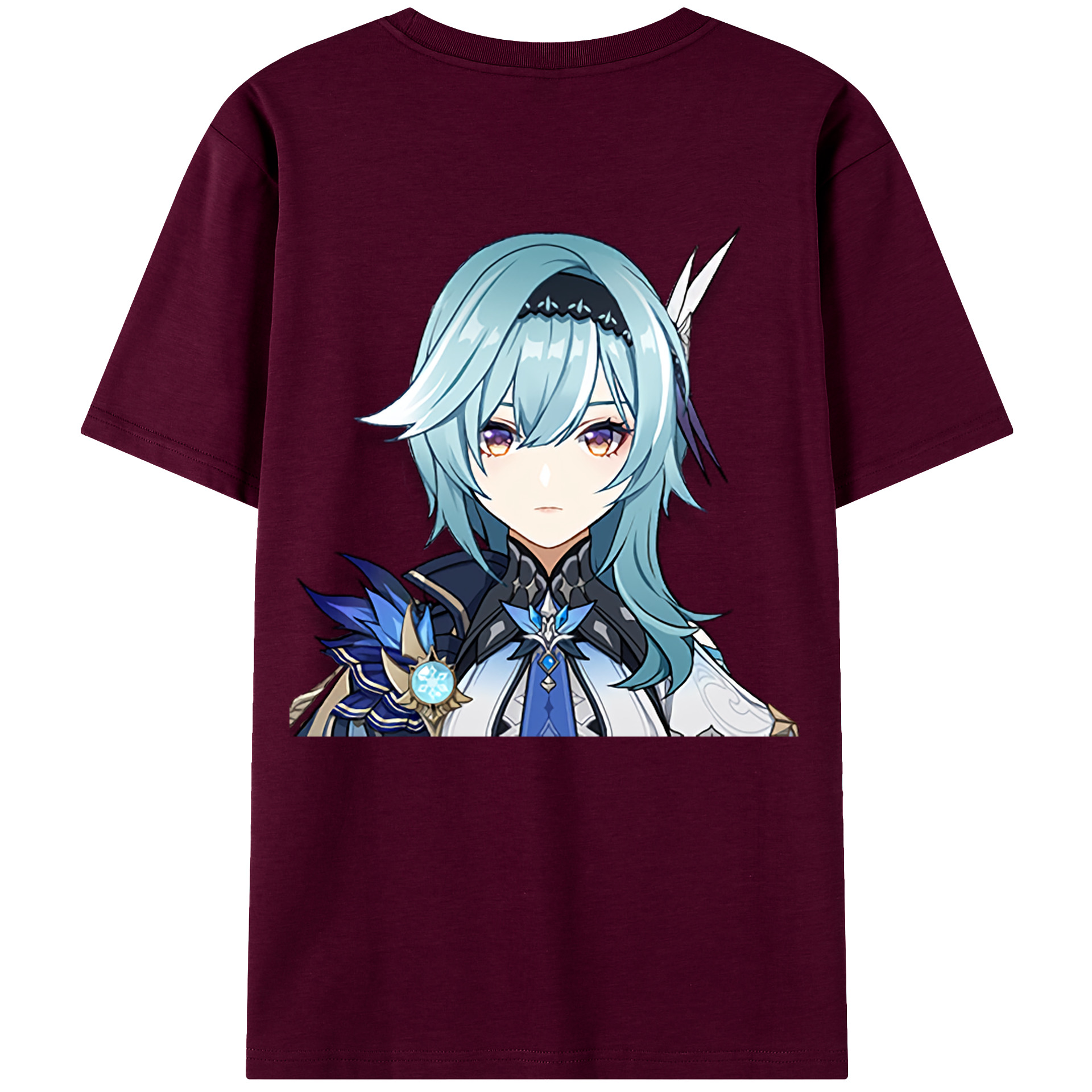 げんし神 优菈 ゆうら genshin Yūra レディース半袖Tシャツ(バックプリント)